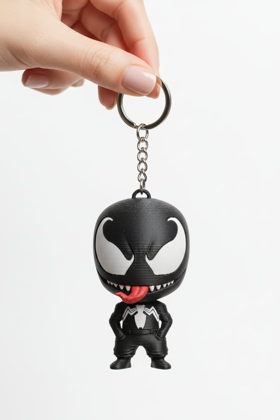 Venom Figürlü Anahtarlık