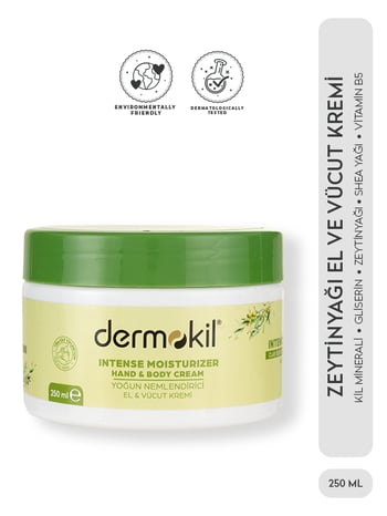 DERMOKİL Zeytinyağı El ve Vücut Kremi 250 ml
