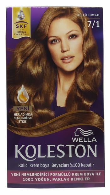 Koleston Kit Saç Boyası Küllü Kumral 7 1