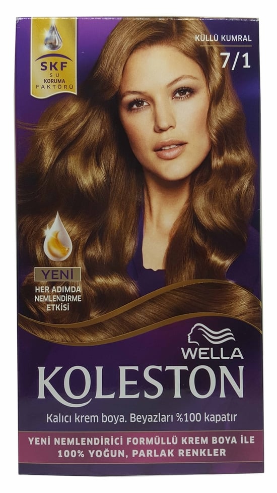 Koleston Kit Saç Boyası Küllü Kumral 7 1