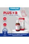 Foodline Kediler için Plus +B Damla 50ml | Tüy Sağlığını Destekleyici Biotinli Multivitamin