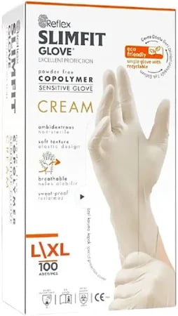 Slimfit Pudrasız Eldiven (L) 100'lü