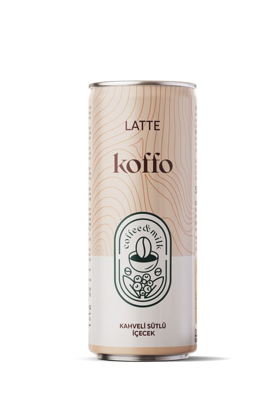 KOFFO SOĞUK KAHVE LATTE 250 ML 12 Adet