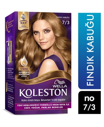 Koleston Saç Boyası No:7.3 Fındık Kabuğu