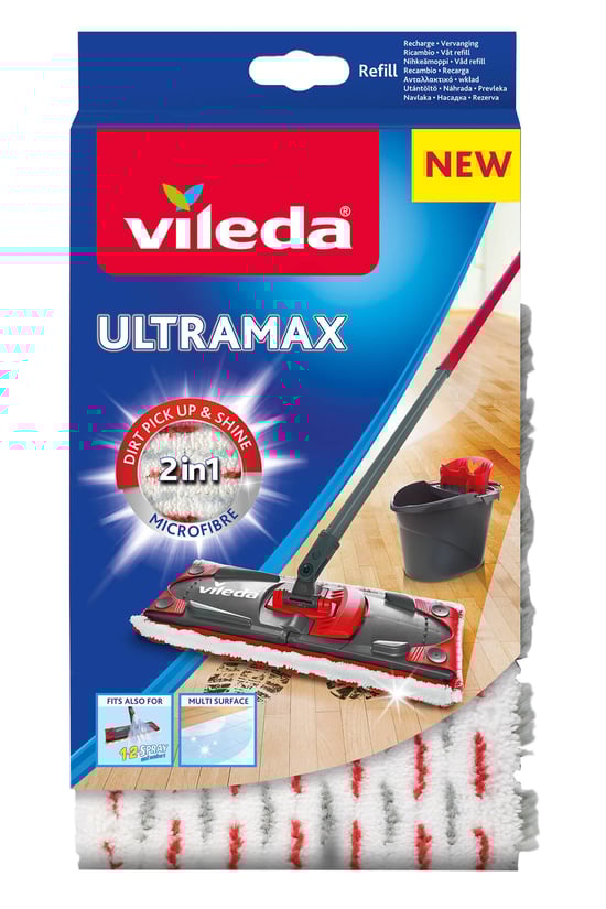 Vileda Ultramax Dikdörtgen Mikrofiber Yedek Paspas