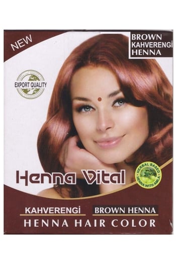 Henna Vital Hint Kınası 6'lı Kahverengi