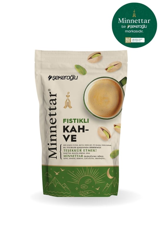 Minnettar Fıstıklı Kahve 165 Gr
