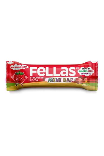 Fellas Kids Meyve Bar - Çilekli ve Kakaolu 28g