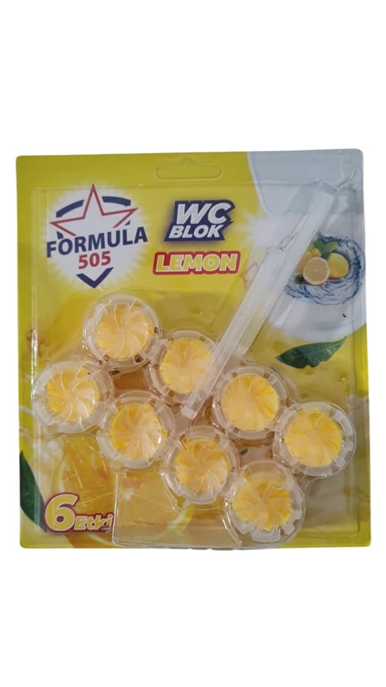 Formula 505 Klozet Koku Giderici Bloğu Limon 2*50 gr