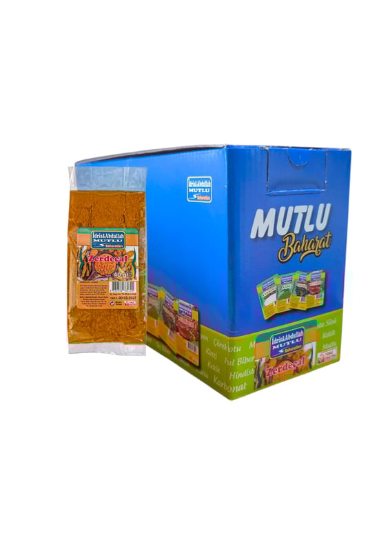 Mutlu Baharat Zerdeçal 40 Gr