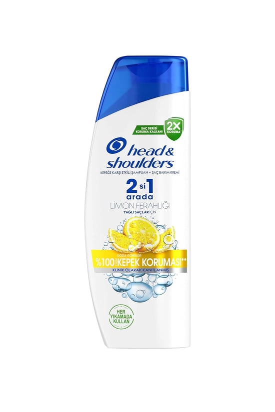 Head&Shoulders Şampuan 350 ml 2 si 1 Arada Limon Ferahlığı
