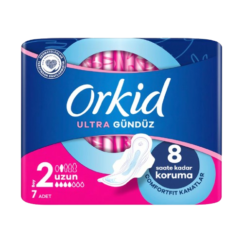 orkid, orkid ped, kadın pedi, hijyenik ped, orkid uzun, uzun boy kadın pedi, orkid fiyatları, orkid satın al