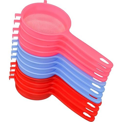 2 No Süt Süzek-Renkli Plastik Süt Süzeği