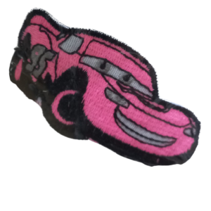 P Parla Aplike Ütü İle Yapışan Araba Pembe 95 Yazılı Arma 3x3 cm