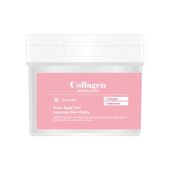 Dermal Kolajen İçerikli Nemlendirici ve Cilt Sıkılaştırıcı Tonik Ped 180 ml