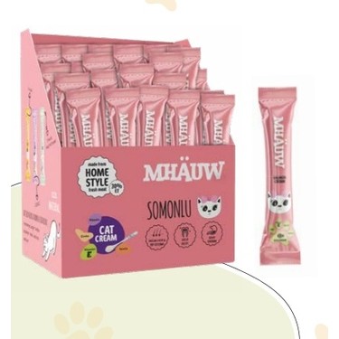 MHAUW SOMONLU KEDİ ÖDÜL KREMASI 10 ' LU AMBALAJ