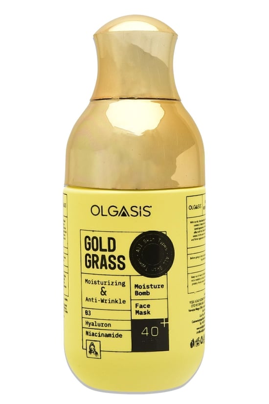 Olgasis Gold Grass Altın Otu Sıkılaştırıcı Yoğun Kırışıklık Açıcı Yaşlanma Karşıtı Durulanmaz Gece Maskesi