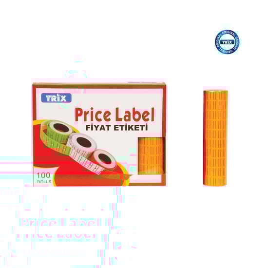 Trix Fiyat Etiketi Renkli 600'lü