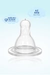 Wee Baby Silikon Biberon Emziği Az Akış No:1  0-6 Ay