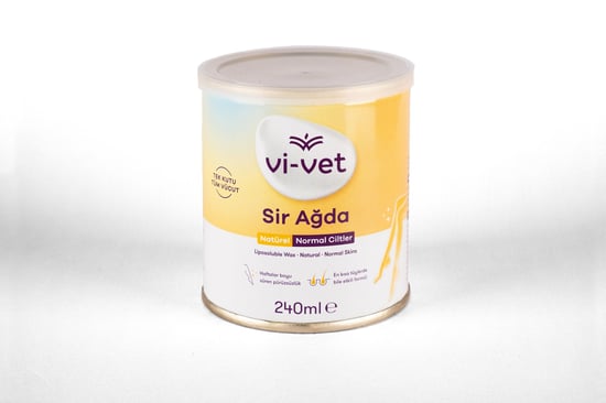 Vi-vet Teneke Sir Ağda Naturel 240 ml.
