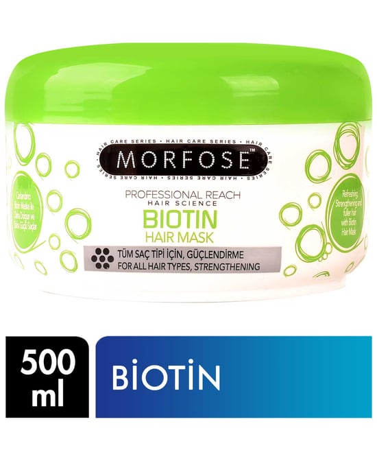 Morfose Saç Maskesi 500 ml Biotin