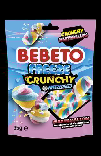 Bebeto Freeze Crunchy M.Mallow 35 Gr
