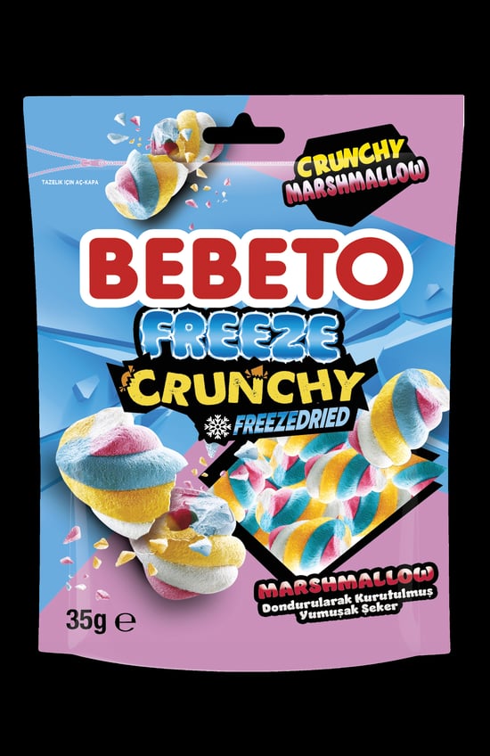 Bebeto Freeze Crunchy M.Mallow 35 Gr