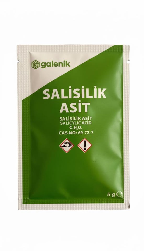 Galenik Salisilik Asit (Acıde Salıcylıque) 5 Gr