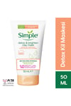 Simple Işıltı Veren Detox Kil Maskesi 50 ml