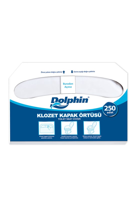 Dolphin Klozet Kapak Örtüsü 250li