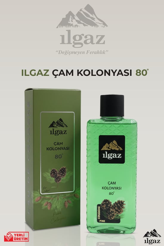 Ilgaz Çam Kolonyası 80 Derece 400 Ml | Elegance Series