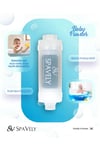 Spavely Bebek Pudrası Duş Başlığı Filtresi Arıtması Güney Kore Menşei Klor Kireç Karşıtı Hoş Kokulu 150 gr