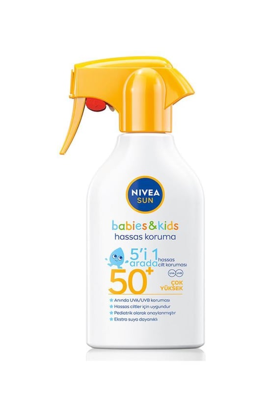 Nivea Sun Bebek ve Çocuk 270 ml 50 Faktör Güneş Spreyi