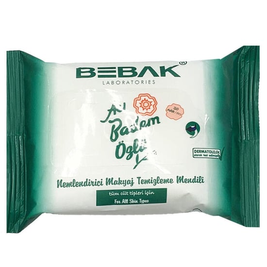 Bebak Nemlendirici Makyaj Temizleme Mendili 20 Pcs