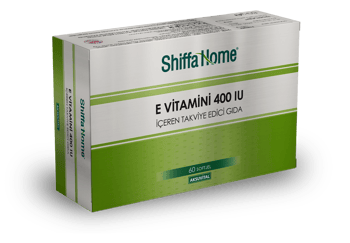 Shiffa Home E VİTAMİNİ 400 IU 700 MG X 60 SGEL