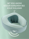 Pure ES Şarj Edilebilir U-Şekilli Isıtmalı Boyun Masaj Yastığı