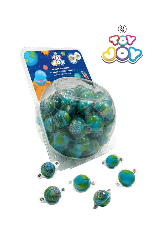 Toy Joy 3D Dolgulu Yumuşak Şeker 64'lü