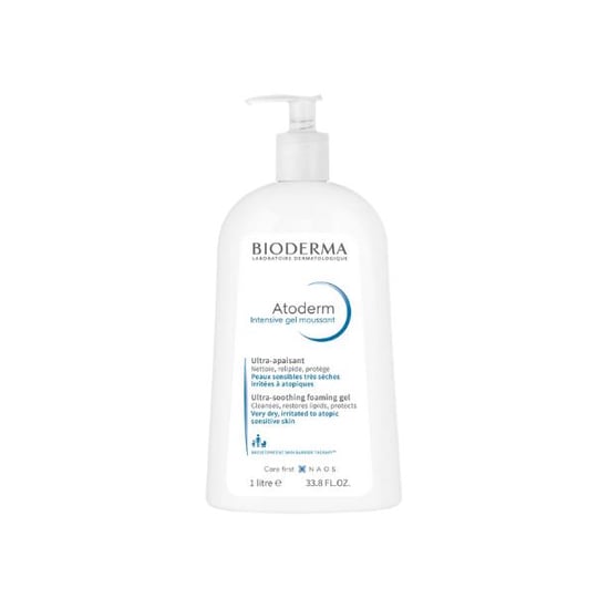 Bioderma Atoderm Intensive Foaming Gel Moussant Temizleyici Jel 1 Litre