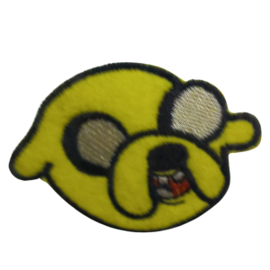 P Parla Aplike Ütü İle Yapışan Köpek Yüzü Sarı Arma 6x7 cm