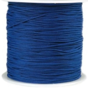 P Parla Paraşüt İpi, Bileklik-Kolye örgü ipi 1 mm 50 metre Saks 12'li