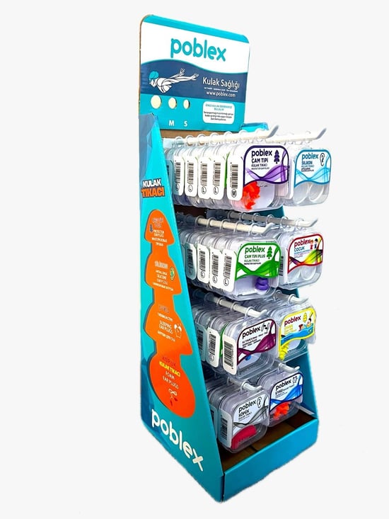 Poblex Kulak Tıkacı 56 LI Stand