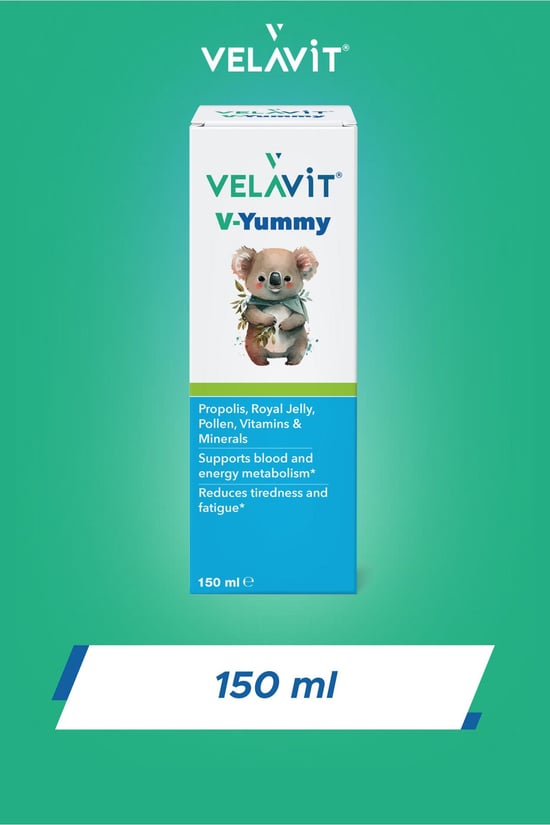 Velavit V-Yummy Propolis, Royal Jelly, Pollen, Vitamin & Minerals