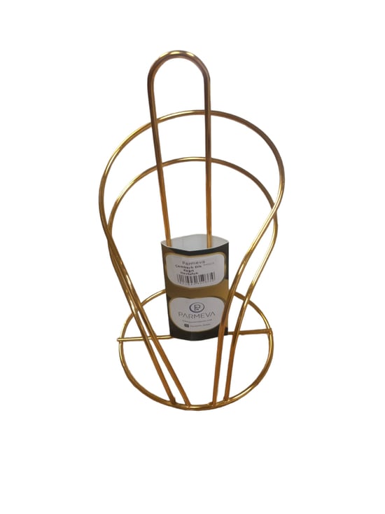 Parmeva Çemberli Dik Havluluk Gold Renk