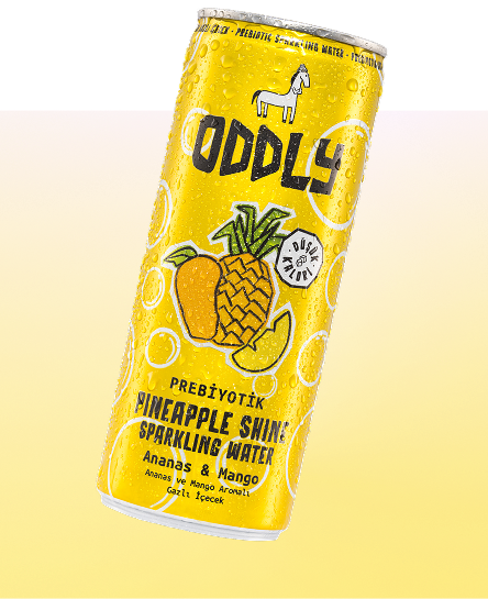 Oddly Prebiyotik Ananas Mango 250 ml