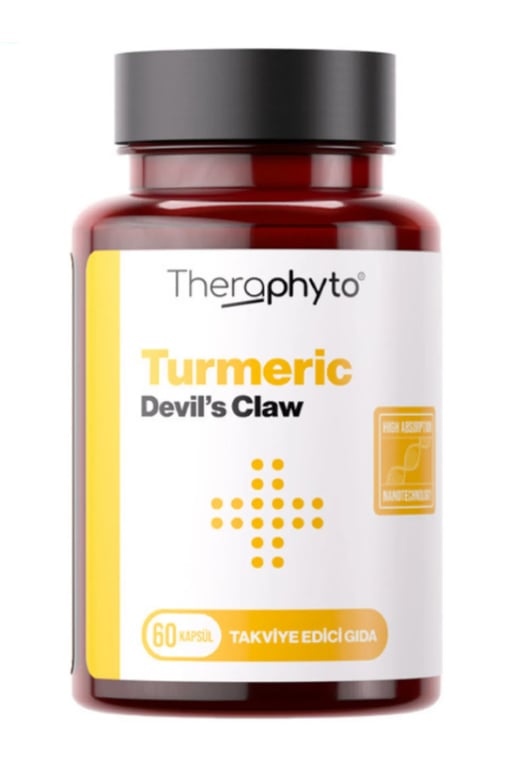 Theraphyto Şeytan Pençesi & Zerdeçal Ekstraktı 60 Kapsül