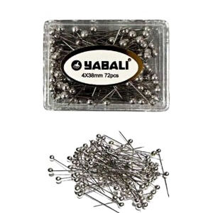 P Parla Toplu İğne Gümüş 72'li 4x38 mm