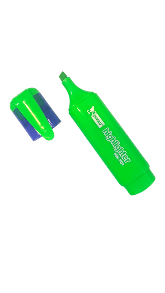 Mıkro 701-12 Yesıl Fosforlu Kalem 12 Lı