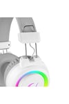 Rampage Sn-r10 Alquıst Beyaz Rgb 3,5mm Mikrofonlu Oyuncu Kulaklık