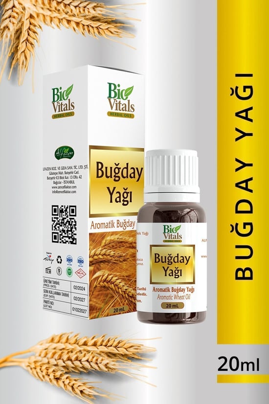 Bio Vitals Buğday Yağı 20 ml