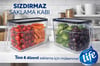 Life Sızdırmaz Saklama Kabı Kulplu 3.60